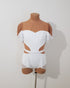 Celine Leotard Base - White